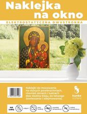 Zdjęcie Naklejka Na Okno Matka Boska A4 - Śrem