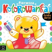 Zdjęcie Pierwsza Kolorowanka Z Misiem. Gruby Obrys - Kościan
