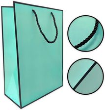 Zdjęcie Torebka Ozdobna Z Ramką Turkusowa Mała 280X95X330 70182NIE - Tarczyn