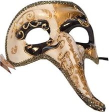 Zdjęcie Panon Maska Wenecka Z Długim Nosem Złota - Kórnik