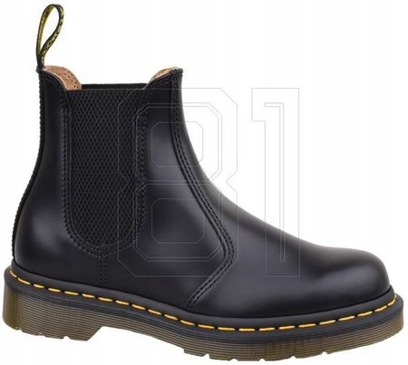 Dr. Martens 1490 Quad Squared Black Polished Smooth - Ceny i