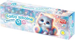 Zdjęcie Astra S. A. Farby Szkolne Kotki 12 Kol X 20Ml - Krzywiń