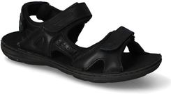 Zdjęcie Sandały Łukbut 991/001 Czarne lico - Jedwabne