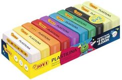 Zdjęcie Jovi Plastelina 50G 8 Basic Kolor + 2 Świecące W Ciemn - Świecie