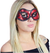 Zdjęcie Godan Koronkowa Maska Wenecka Dama Czerwona - Kórnik