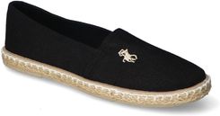 Zdjęcie Espadryle damskie 1828-1 Czarne - Jedwabne