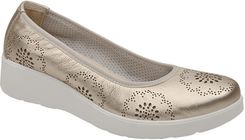 Ranking Włoskie Półbuty Balerinki IMAC 755470 26747/013 H Platino/Beige Platynowe Złote wsuwane Extra Wide Popularne włoskie buty