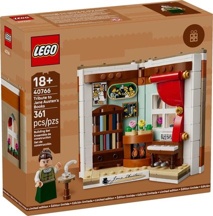 LEGO 40766 Hołd dla książek Jane Austen