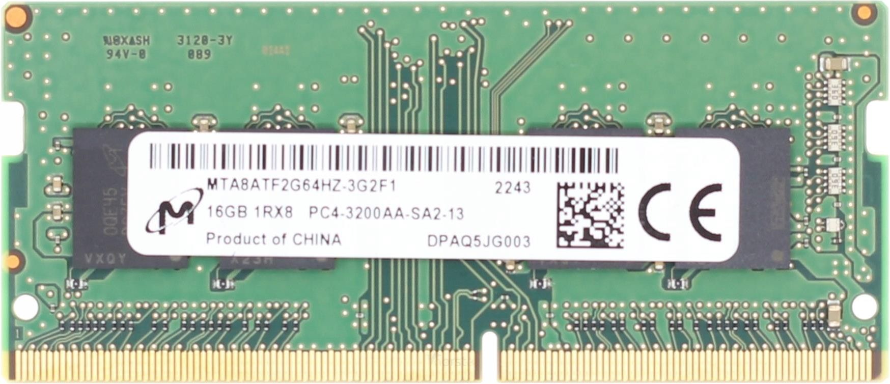Podzespoły do laptopa Micron Pamięć Sodimm Ddr4 16Gb 3200