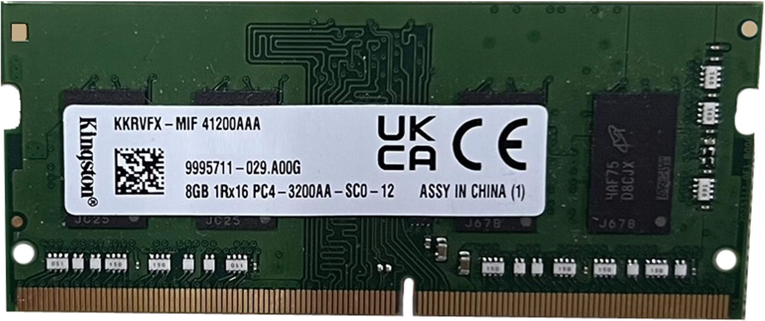 Podzespoły do laptopa Kingston Pamięć 8Gb Ddr4 Dell 7730 Pc4
