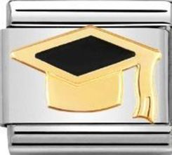 Zdjęcie Nomination Charms Composable Classic 030223/08 – Czapka Absolwenta z 18K Złotem - Barcin