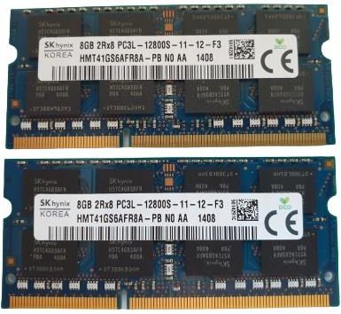 Podzespoły do laptopa Samsung Pamięć Ram DDR3L 16GB 2x8GB DDR3