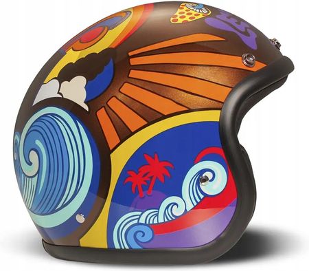 キャンディーズ MD Kask motocyklowy Dmd Retro Candy Kolekcja Limitowana Chupa