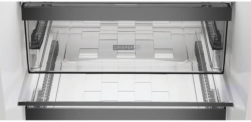 Lodówka Whirlpool WHK 26402 XP4E z zamrażalnikiem dolnym 203,5 cm