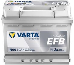 Varta Akumulator 60Ah 640A 12V Dynamic Efb N60