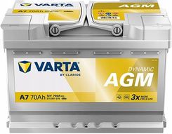 Varta Akumulator 12V 70Ah 760A Dynamic Agm Produkcja 2025 Rozruchowy
