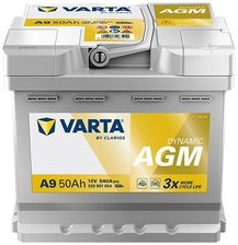 Varta Akumulator 50Ah 540A 12V Dynamic Agm A9