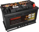 Powerbat Akumulator 12V 80Ah 80 Ah 800A Agm Start Stop 315X175X190