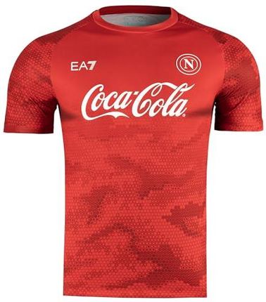 Ssc Napoli Koszulka Treningowa Ea7 Unisex - Dla Dorosłych