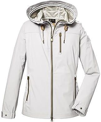 G.I.G.A. DX Women's Softshell Parka with Hood/Outdoor Jacket GS 16 WMN SFTSHLL PRK, Mint, 50, 41449-000 G.I.G.A. DX Women's Softshell Parka with Hood/Outdoor Jacket GS 16 WMN SFTSHLL PRK, Mint, 50, 41449-000