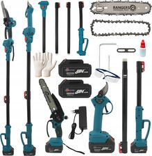 OEM Piła Łańcuchowa Teleskopowa+Sekator 48 2X AKU Wysięgnik Do Ściniania Do 4m