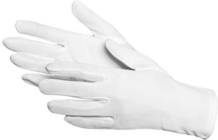 Jah Guanti In Cotone Bianco Alimentari – Modello Slim, Taglia 7, Confezione Da 24 Paia, Certificato Ökotex