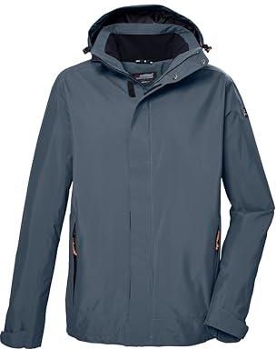 killtec Heren Functioneel jack/outdoorjack met afritsbare capuchon KOS 87 MN JCKT_XENIOS, dark navy, S, 39147-000