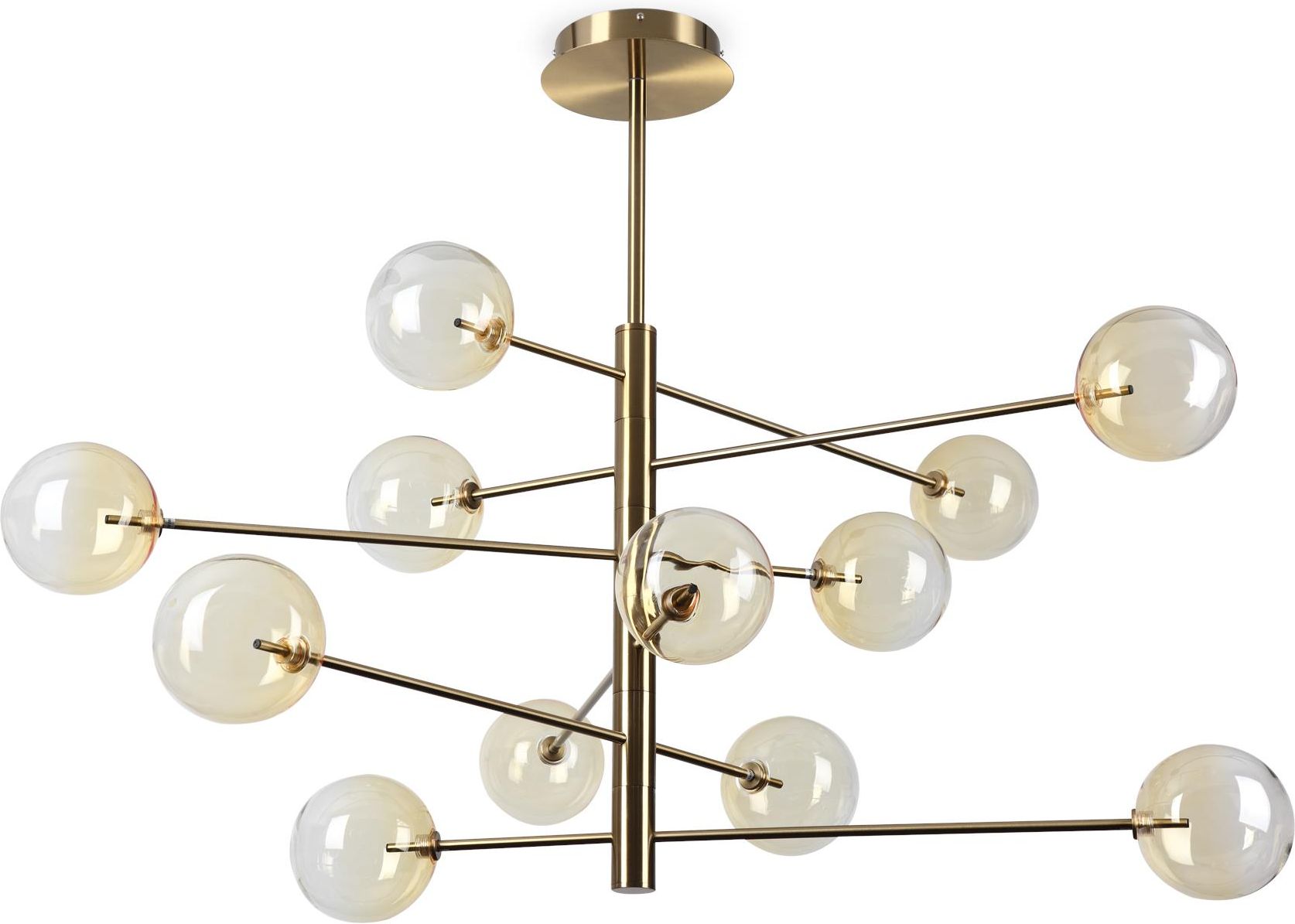 Perlage Ap1 Ambra lampada da parete IDEAL LUX