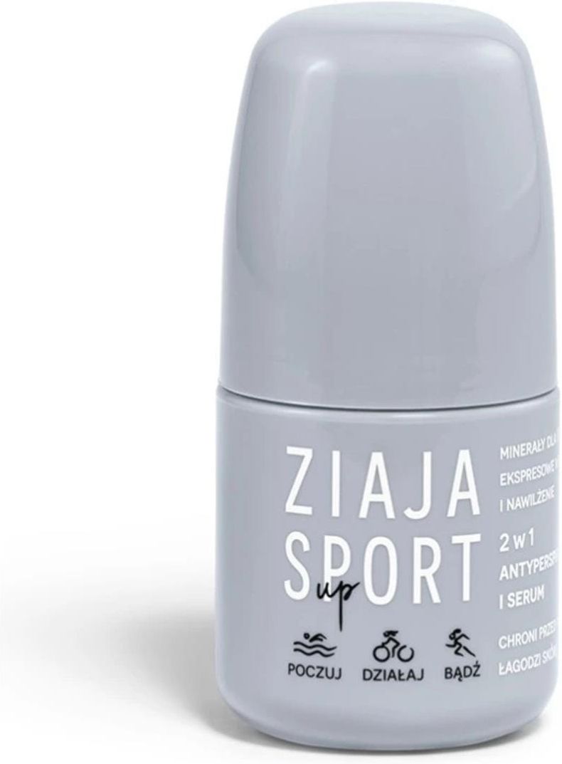 Zdjęcie Ziaja Sport 2w1 Antyperspirant i serum, 60 ml - Głogów