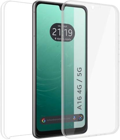 Funda Doppia Trasparente In Pc + Tpu Full Body 360 Per Iphone 16 Pro