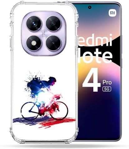 Cokitec Custodia Per Xiaomi Redmi Note 11 / 11S – Cover Sport Con Motivo Football Stade, TPU Francese - 2