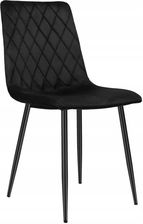 Zdjęcie Ehokery Krzesło Dexter Velvet Czarny - Wronki