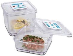 Zdjęcie Solis Pojemniki Próżniowe 2szt. Przezroczysty - Stoczek Łukowski