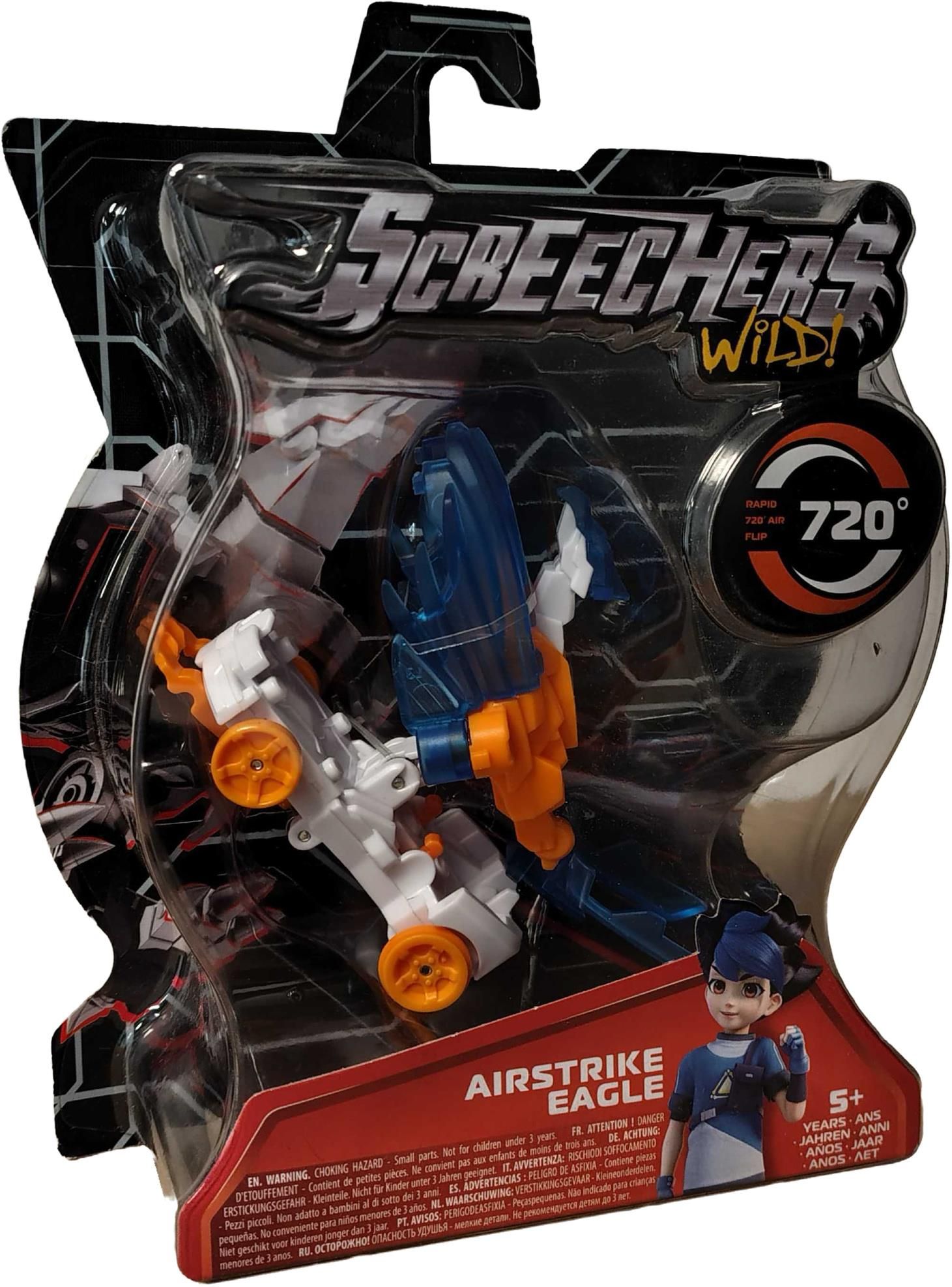 【Forestman works】Eagle touch the sky Alpha Toys Screechers Wild! Transformujący Pojazd Airstrike