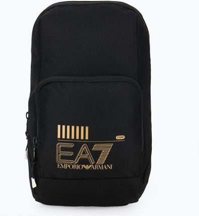 Saszetka EA7 Emporio Armani Train Core 2,5 l black/gold logo Wiosna 2025