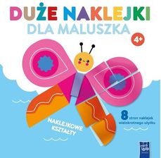 Zdjęcie Yoyo Books Duże Naklejki Dla Maluszka 4+ Motylek - Luboń