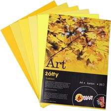 Zdjęcie Shan Blok Kolorowy Art Żółty A4 20 Ark - Orneta