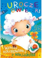 Zdjęcie Wilga Wydawnictwo Wesołe Kolorowanki Z Naklejkami Urocze Owieczki - Przecław