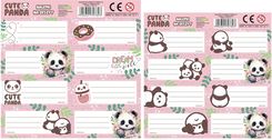 Zdjęcie Derform Naklejki Na Zeszyt Panda 10 - Barcin