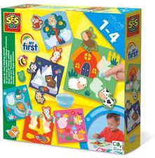 Zdjęcie Ses Creative My First Naklejki Ze Zwierzetami 14401 44012 - Darłowo