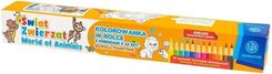 Zdjęcie Astra Papiernicze Kolorowanka W Rolce Samoprzylepna + 12 Kredek Mix - Sulejówek
