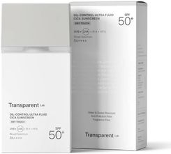 Zdjęcie Transparent Lab Oil-Control Ultra Fluid Cica Sunscreen Matujący Krem SPF50 100ml - Dolsk