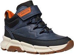 Zdjęcie Geox J FLEXYPER Plus BOY Botki, granatowe/czarne, 34, Granatowy czarny, 1 UK - Kołaczyce