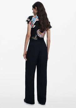 x-masuminnie  Desigual 6103368 Desigual Kombinezon damski typu Jumpsuit_Paisley_Lacroix