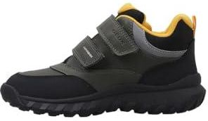 Geox Jungen J Simbyos Boy B ABX Sneaker, ZIELONY, 2 UK