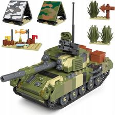 Zdjęcie Mould King Klocki 24073 Czołg T-72B3 Z Obozem Wojskowym - Trzebinia