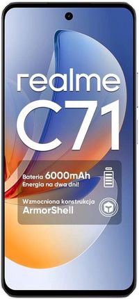 Realme C71 8GB/ 256Gb SIMフリー新品未開封 Realme C71 8/256GB Biały - Cena, opinie na Ceneo.pl