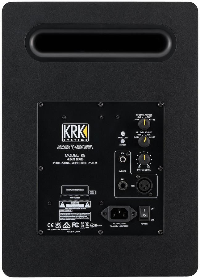 фото Студійний монітор KRK Kreate 8 Black 1