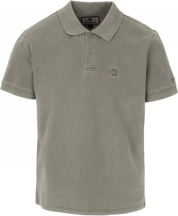 Koszulka Polo PITBULL Heavy Weight 275 Washed Polo '25 - Grey Harbour • RATY 0% | Kup dziś i zapłać za 30 dni | GRATIS WYSYŁKA | ZWROT DO 100 DNI M
