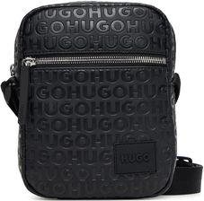 Zdjęcie HUGO dla mężczyzn. 50547249 Torba na ramię Ethon czarna (OSFA), Czarny, Zwykły, Poliuretan - Cieszyn